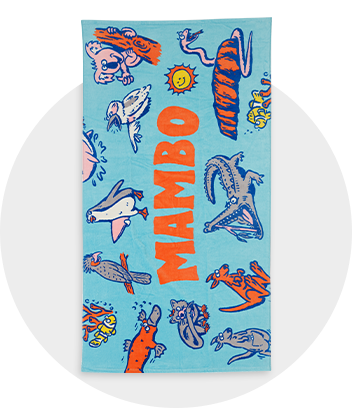 Mambo on sale beach towel